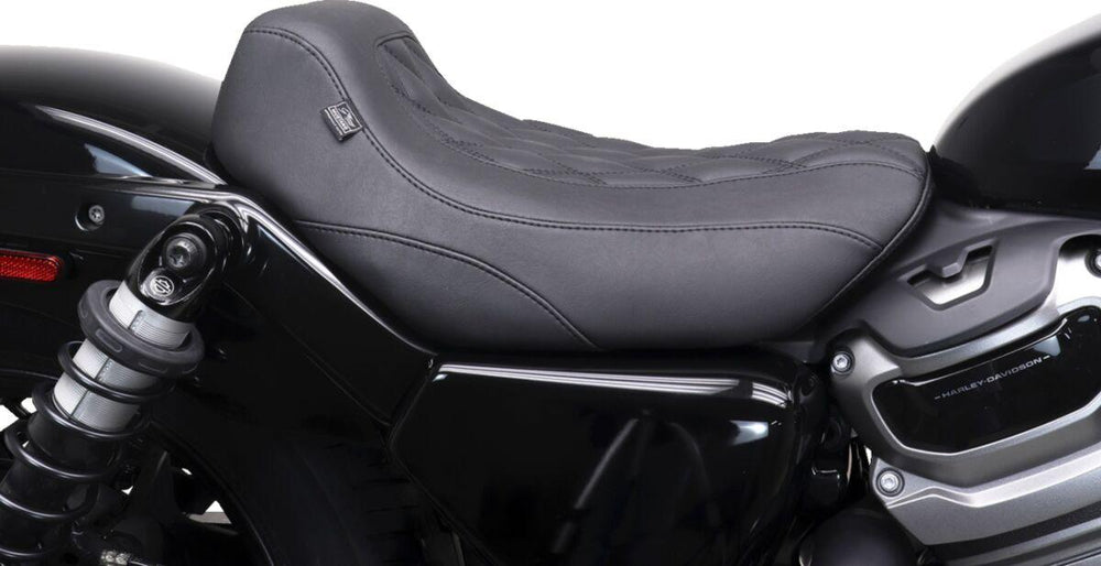 Mustang Tripper Solo Seat For Harley Davidson RH 975 2022-2026 - Black