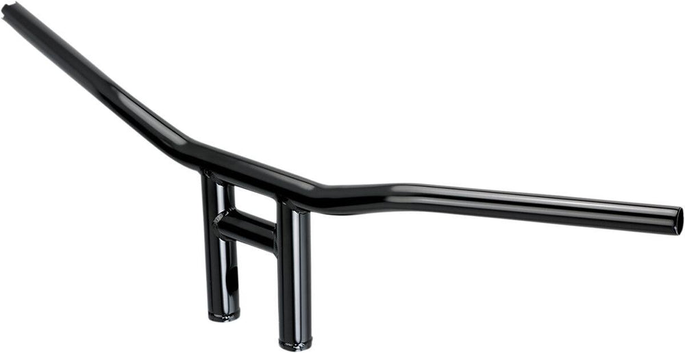 Biltwell 1" T-Bar Handlebars For Harley Davidson FLDE 1750 2018-2020 20.5 cm (8") - Black Electroplate