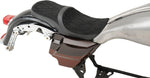 Drag Specialties Low Profile Touring Seat For Harley Davidson FLHR 1584 2008-2011 Suede Double Diamond - Black