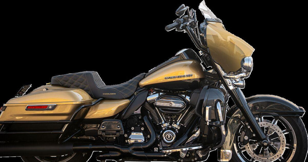Klock Werks Flare Windshield For Harley Davidson FLH 1868 ABS 2021 16.5 cm (6-1/2") - Clear