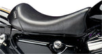 LE Pera Bare Bones LT Solo Seat For Harley Davidson XL1200C 1996-2003 Smooth - Black