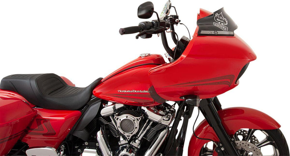 Klock Werks Sport Flare Windshield For Harley Davidson FLTRK 1868 ABS 2020-2024 15 cm (6") - Black