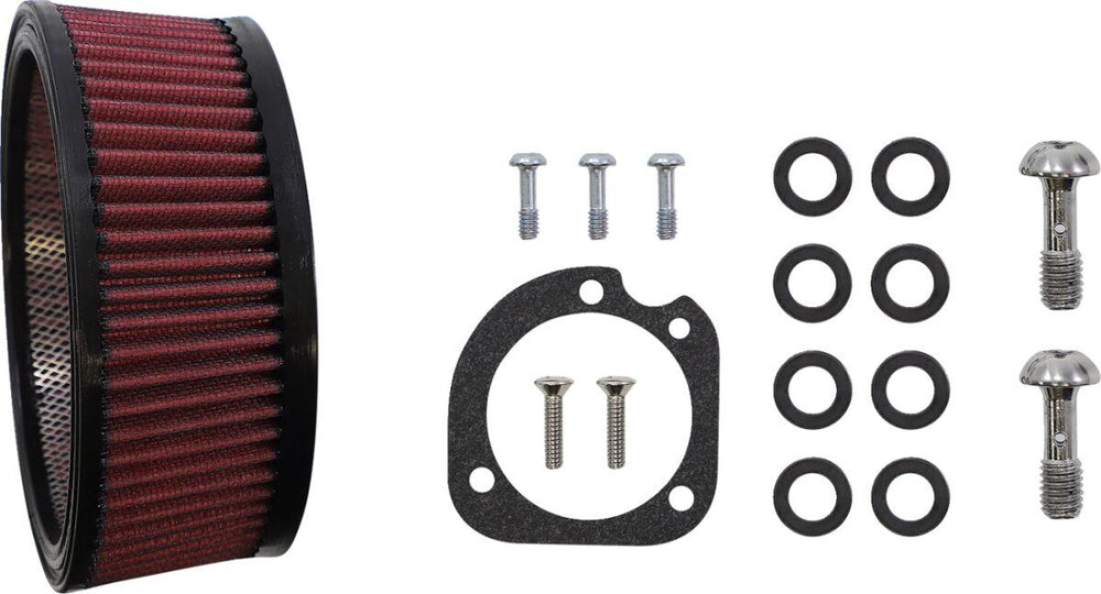 S&S Cycle Air Stinger Stealth Air Cleaner Kit For Harley Davidson XL 1200 C 2007-2020 - Black