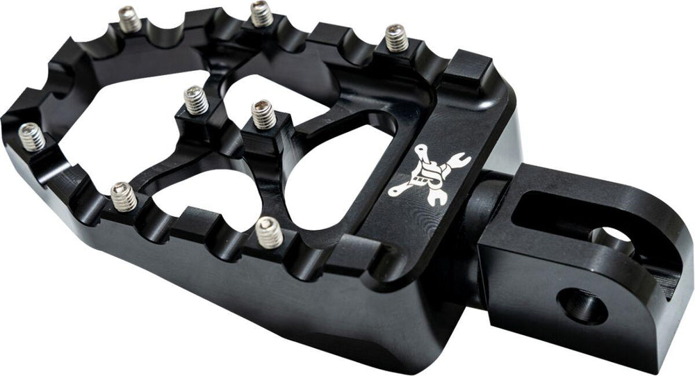 Burly MX Evolution Pegs For Harley Davidson FLFB 1750 ABS 2018-2020 Black