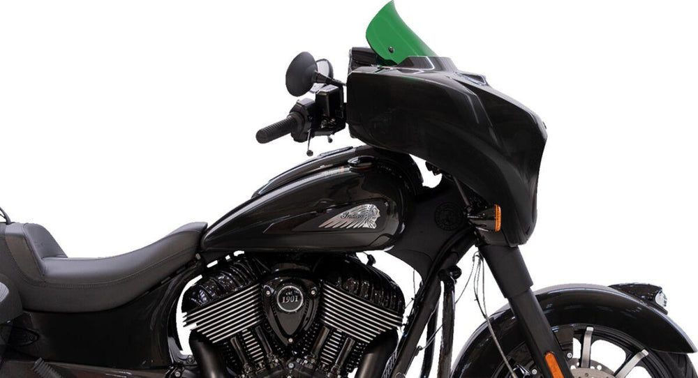 Klock Werks Kolor Flare Windshield For Indian Chieftan 111 2014-2020 25.5 cm (10") - Green