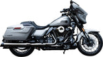 S&S Cycle Stealth Air Cleaner Kit For Harley Davidson FLHX 1923 2024-2025 - Chrome Lava Chrome