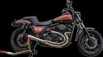 Slyfox The Drifter Seat For Harley Davidson FXR1340 1986-1994 Carbon Fiber/Logo/Smooth - Black