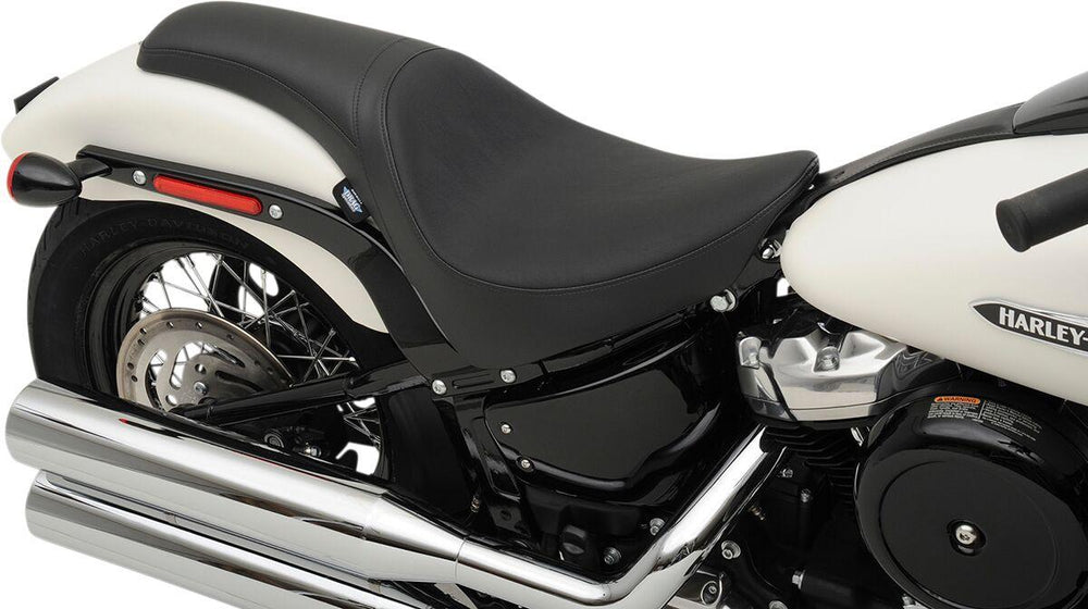 Drag Specialties Predator Seat For Harley Davidson FLDE 1750 2018-2020 Smooth - Black