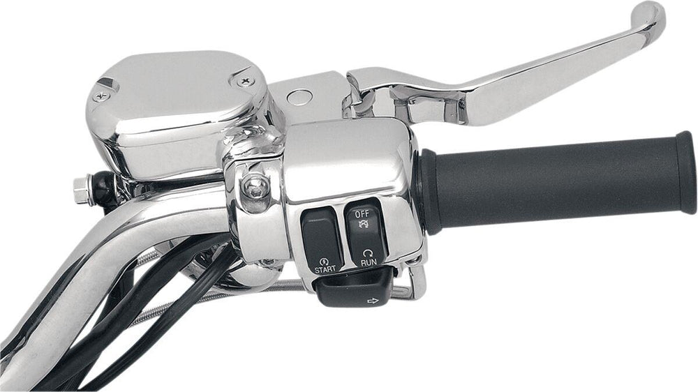 Drag Specialties Handlebar Control Kit For Harley Davidson XL 1200 C 2007-2013 - Chrome