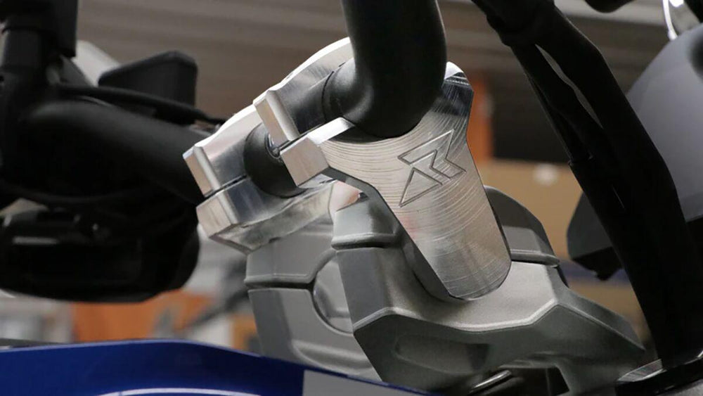 Rox Speed FX Pivoting Risers For BMW R 1300 GS 61 mm (2-13/32") - Anodized
