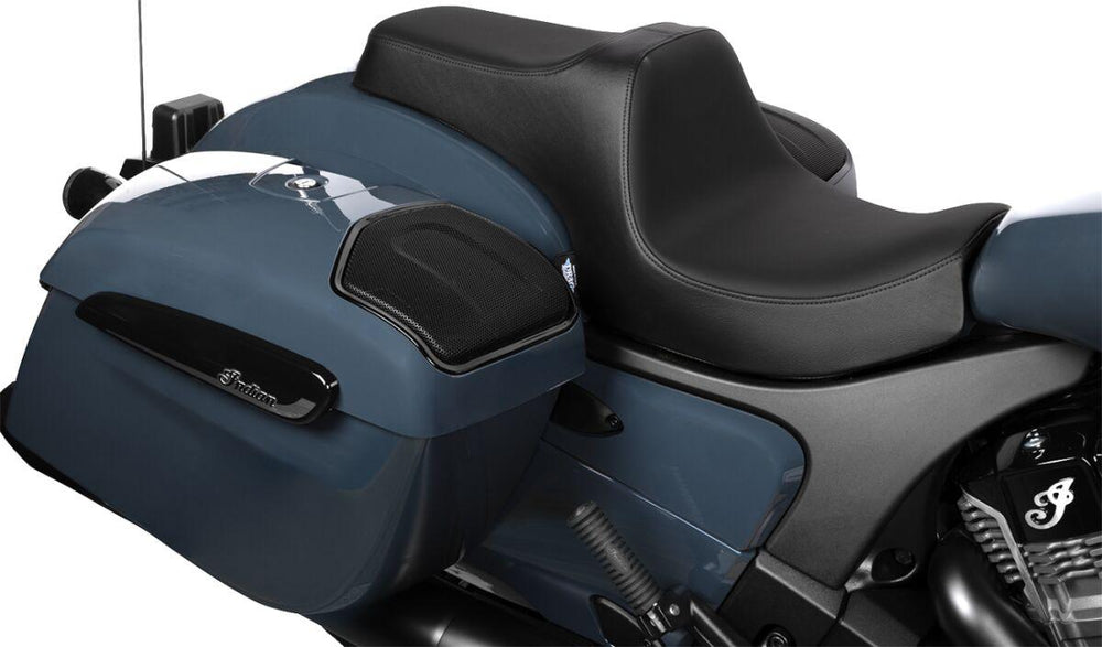 Drag Specialties Predator III Smooth Seat For Indian Challenger 108 ABS 2020-2025 - Black