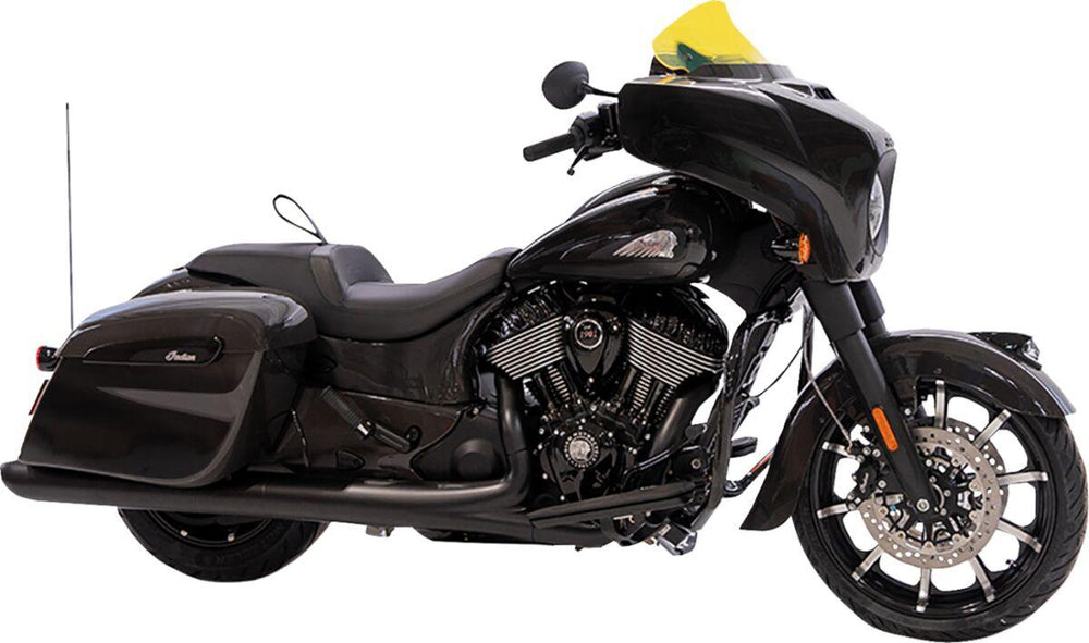 Klock Werks Kolor Flare Ice Windshield For Indian Chieftan 111 2014-2020 25.5 cm (10") - Yellow
