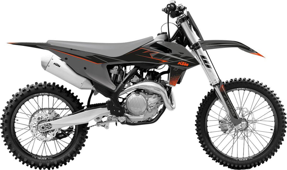 Blackbird Graphic Kit For KTM EXC150 TPI 2020-2023 - Black