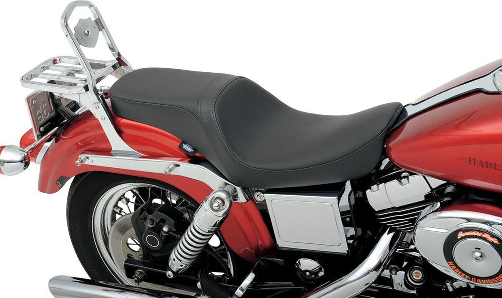Drag Specialties Predator 2 Up Seat For Harley Davidson FXD 1340 1996-1998 - Black