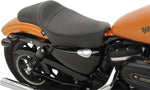 Drag Specialties Extended Reach Predator Solo Seat For Harley Davidson XL 1200 C 2004-2020 Smooth - Black