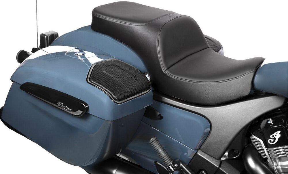 Drag Specialties Freedom Touring Smooth Seat For Indian Challenger 108 ABS 2020-2025 - Black