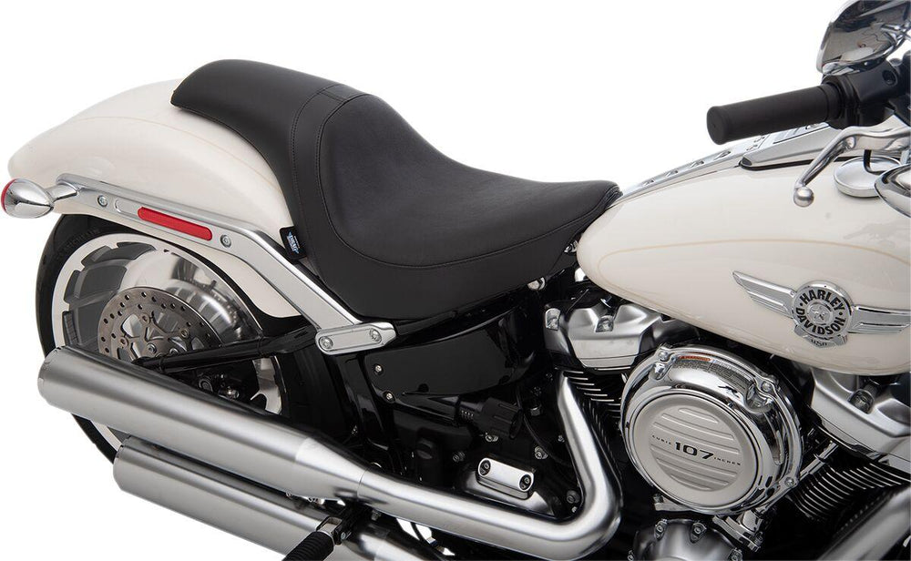 Drag Specialties Predator Seat For Harley Davidson FLFB 1750 2018-2020 Smooth - Black