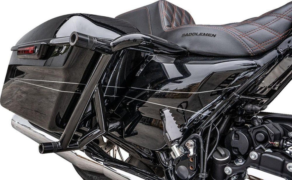 Burly Brawler Kit for Bagger For Harley Davidson FLH 1868 2021 - Black