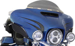 Klock Werks Flare Windshield For Harley Davidson FLH 1868 2021 12.5 cm (5") - Dark Smoke