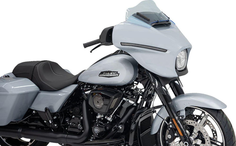 Klock Werks Kolor Flare Ice Windshield For Harley Davidson FLHX 1923 2024-2025 20.5 cm (8") - Blue