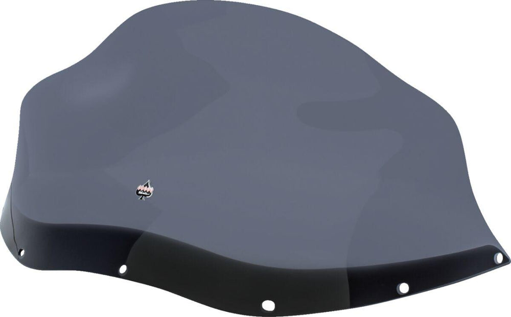 Klock Werks Flare Windshield For Harley Davidson FXRD 1340 1986 30.5 cm (12") - Dark Smoke