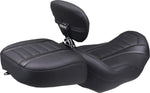 Mustang Wide Deluxe Touring Passenger Seat For Harley Davidson FLHX 1923 ABS 2024-2026 - Black