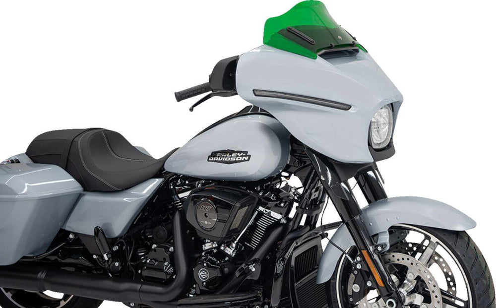 Klock Werks Kolor Flare Windshield For Harley Davidson FLHX 1923 2024-2025 20.5 cm (8") - Green