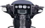 Fat Baggers Inc. 1-1 4" EZ Install Pointed Top Handlebar For Harley Davidson FLH 1868 2021 30.5 cm (12") - Chrome