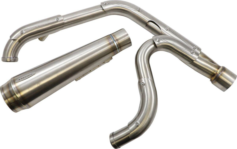 Trask Assault 2:1 Exhaust System For Harley Davidson FXD 1340 1995-1998 - Stainless Steel