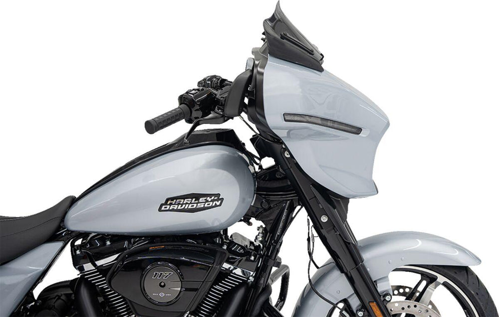 Klock Werks Flare Windshield For Harley Davidson FLHX 1923 2024-2025 20.5 cm (8") - Black