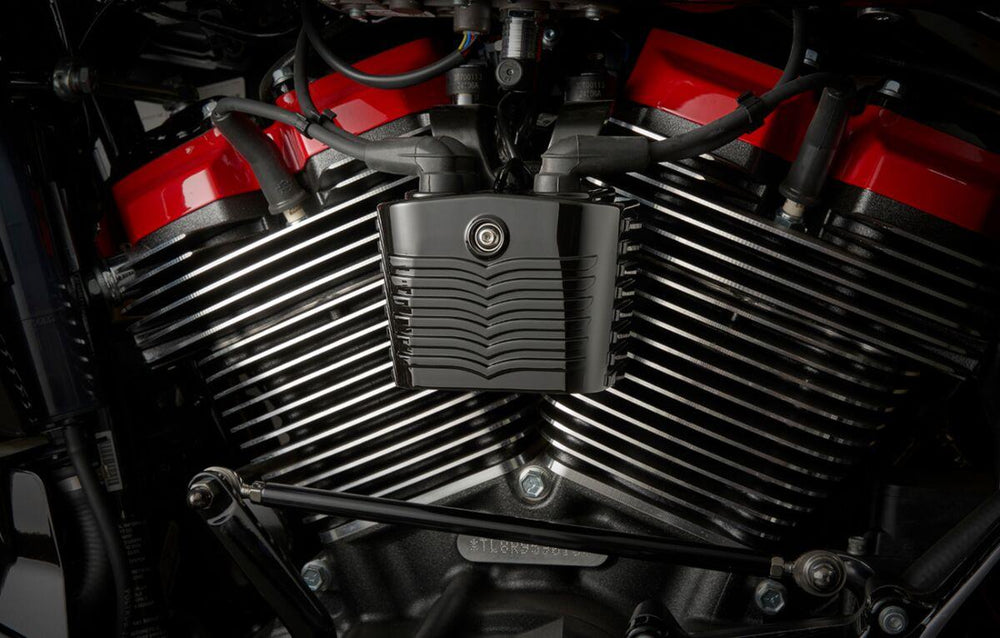 Ciro Coil Cover For Harley Davidson FLHLT 1923 ABS 2026 - Black