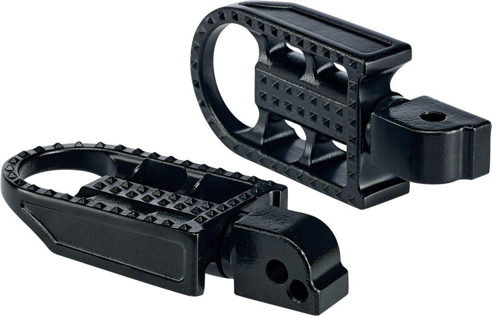Biltwell Mushman Footpegs For Harley Davidson FLDE 1750 2018-2020 - Black