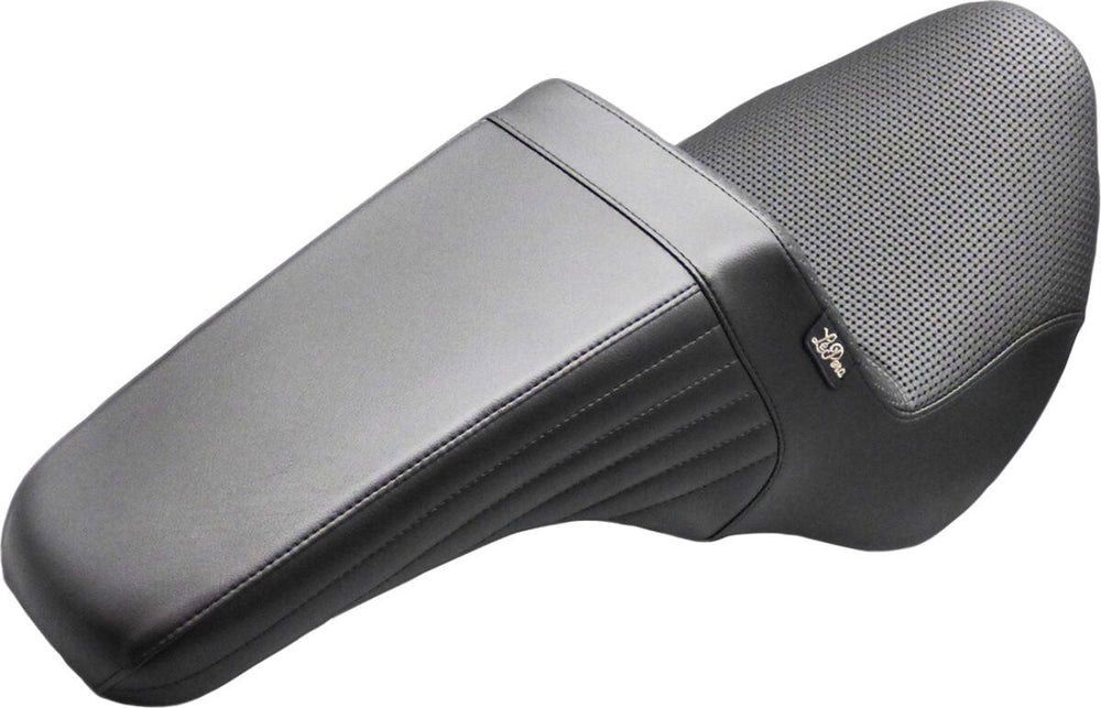 LE Pera Kickflip Upfront Seat For Harley Davidson FLSL 1750 ABS 2018-2021 Basketweave - Black