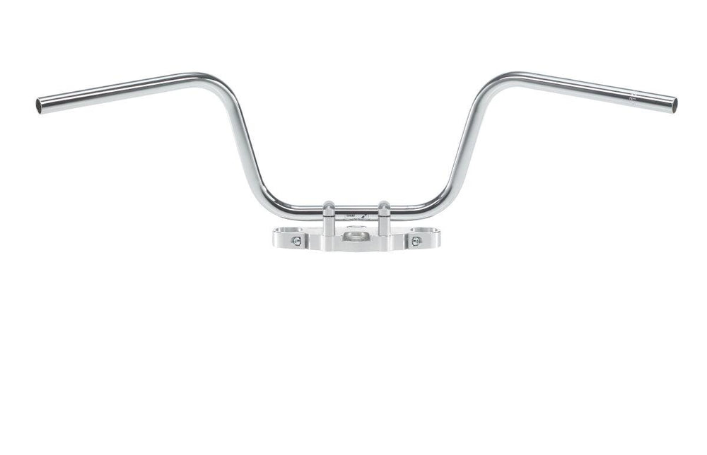 TRW 22mm (7/8") Steel Handlebar Ape Hanger - Chrome