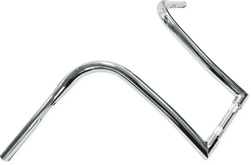 LA Choppers Nice Curves Ape Hanger Handlebar 35.5 cm (14") - Chrome