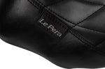 LE Pera Bare Bones Solo Seat For Harley Davidson FLHX 1750 ABS 2023 Diamond Stitch - Black