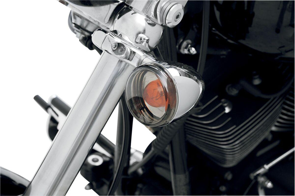 Drag Specialties Smoked Turn Signal Lens Kit For Harley Davidson FLS 1690 2012-2016 Fits Front Or Rear Smoke