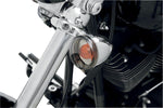 Drag Specialties Smoked Turn Signal Lens Kit For Harley Davidson FLS 1690 2012-2016 Fits Front Or Rear Smoke