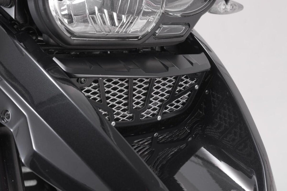 SW Motech Oil Cooler Guard For BMW R 1200 GS 2008-2013 - Black Silver