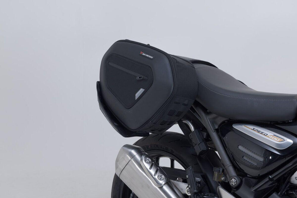 SW Motech Pro Blaze H Saddlebag Set With Heat Guard For Triumph Scrambler 400 X 2024 - Black