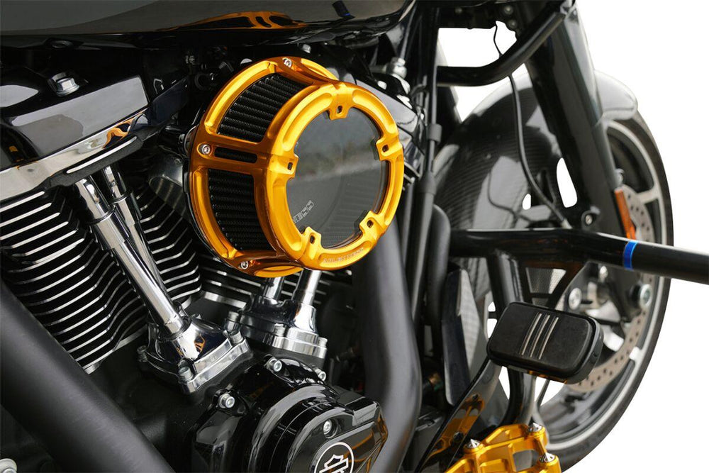 Arlen Ness Method Clear Series Air Cleaner For Harley Davidson FLHX 1923 2024-2026 - Gold