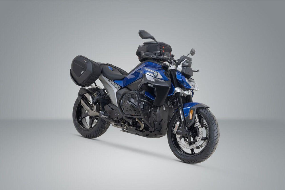 SW Motech Pro Blaze H Saddlebag Set With EDGE Protection & Heat Guard For BMW R 1300 R ABS 2025-2026 - Black