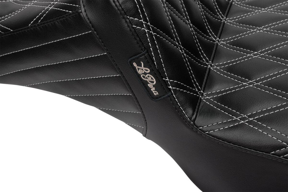 LE Pera Tailwhip Daddy Long Legs Seat For Harley Davidson FLHX 1750 ABS 2023 Double Diamond - Black/Grey