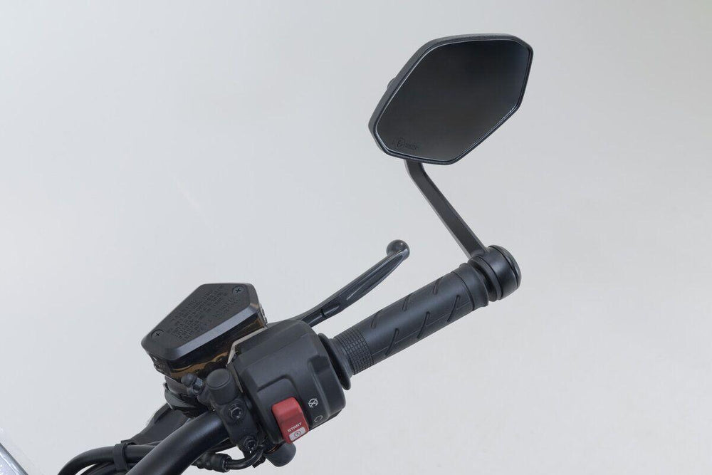 SW Motech Bar End Mirrors For Honda CB1000R 2008-2024 - Black
