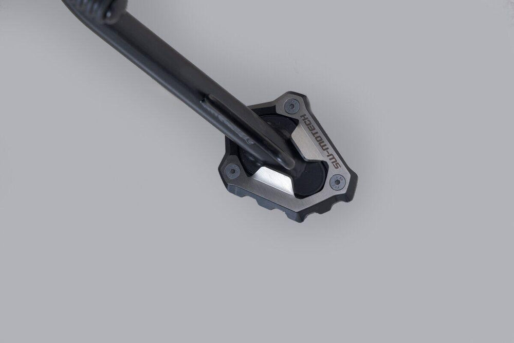 SW Motech Side Stand Foot Extension For Triumph Scrambler 1200 X 2025-2026 - Black/Silver