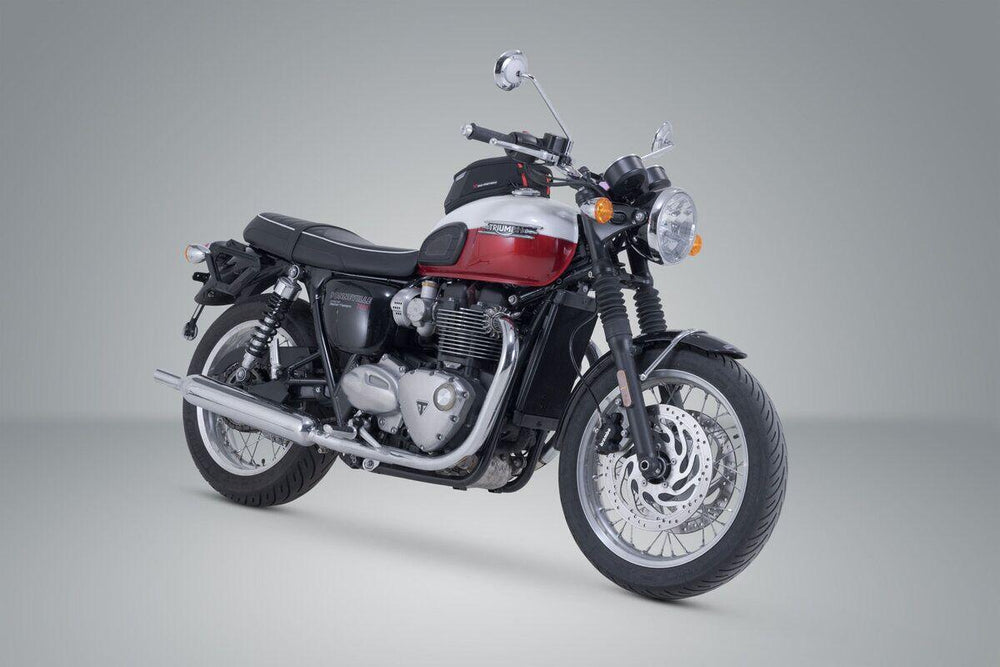 SW Motech V-LOC Side Carrier Right For Triumph Bonneville 1200 T120 ABS 2016-2026 - Black