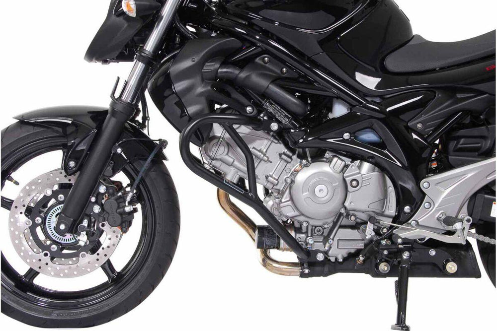 SW Motech Crash Bars For Suzuki SFV 650 2009-2015 - Black Powder-Coated