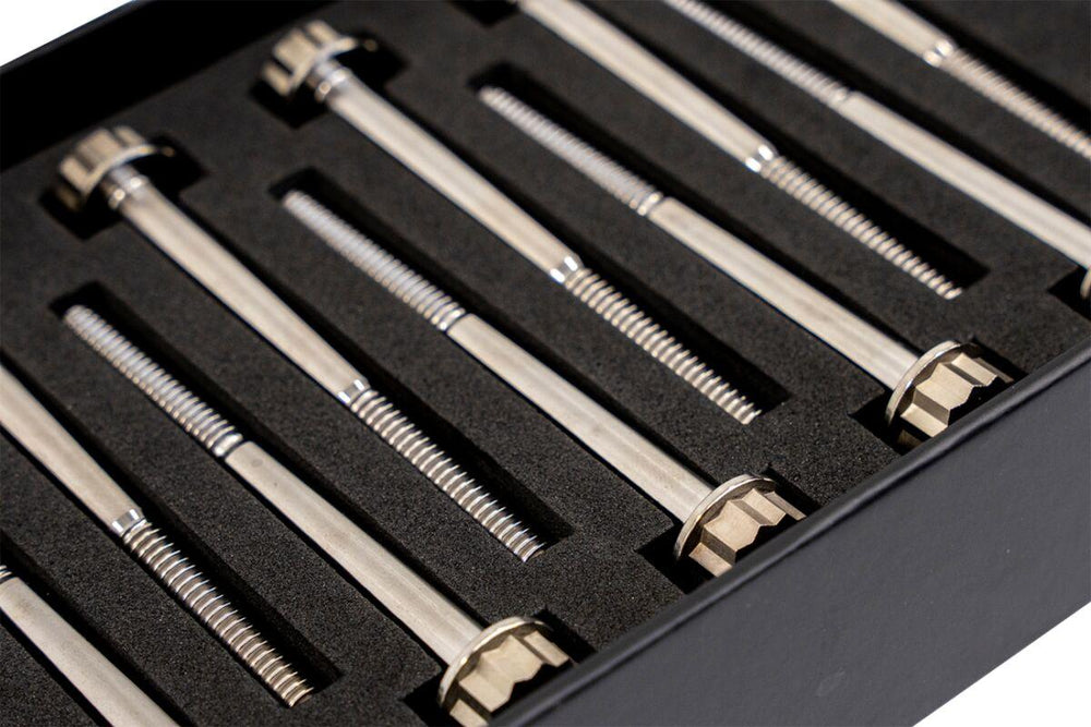 Trask Bitchin Crankcase Bolts For Harley Davidson FLDE 1750 ABS 2018-2020 - Silver