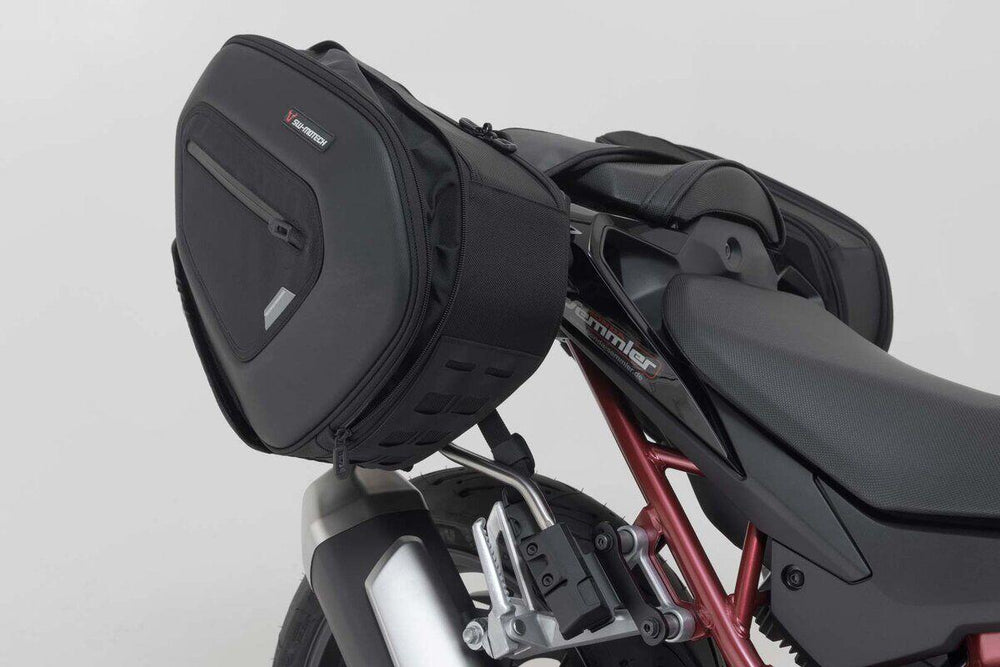 SW Motech Pro Blaze H Saddlebag Set With Edge Protection & Heat Guard For Honda CB 750 2023-2024 - Black