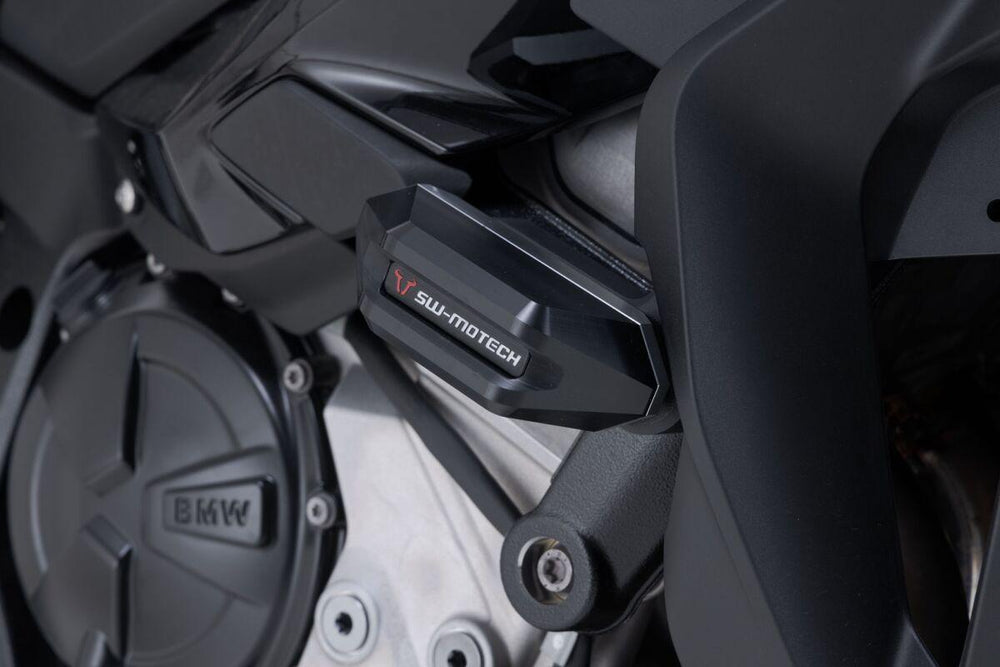 SW Motech Frame Sliders For BMW S 1000 XR ABS 2019-2026 - Black/Silver